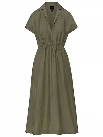 ACCESS - Γυναικείο φόρεμα 63-3386-OLIVE