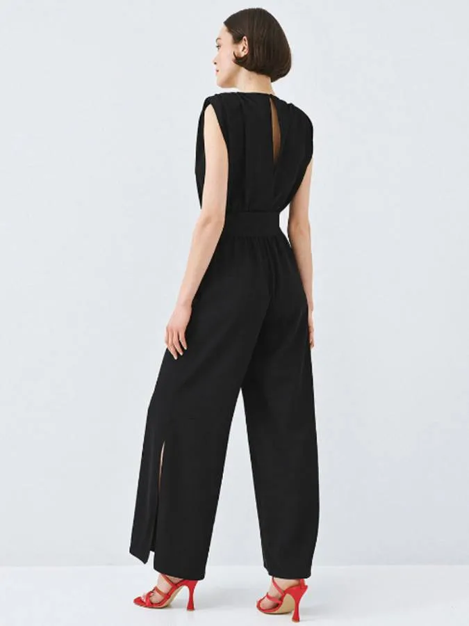 ACCESS - Γυναικεία ολόσωμη φόρμα 63-5501-BLACK