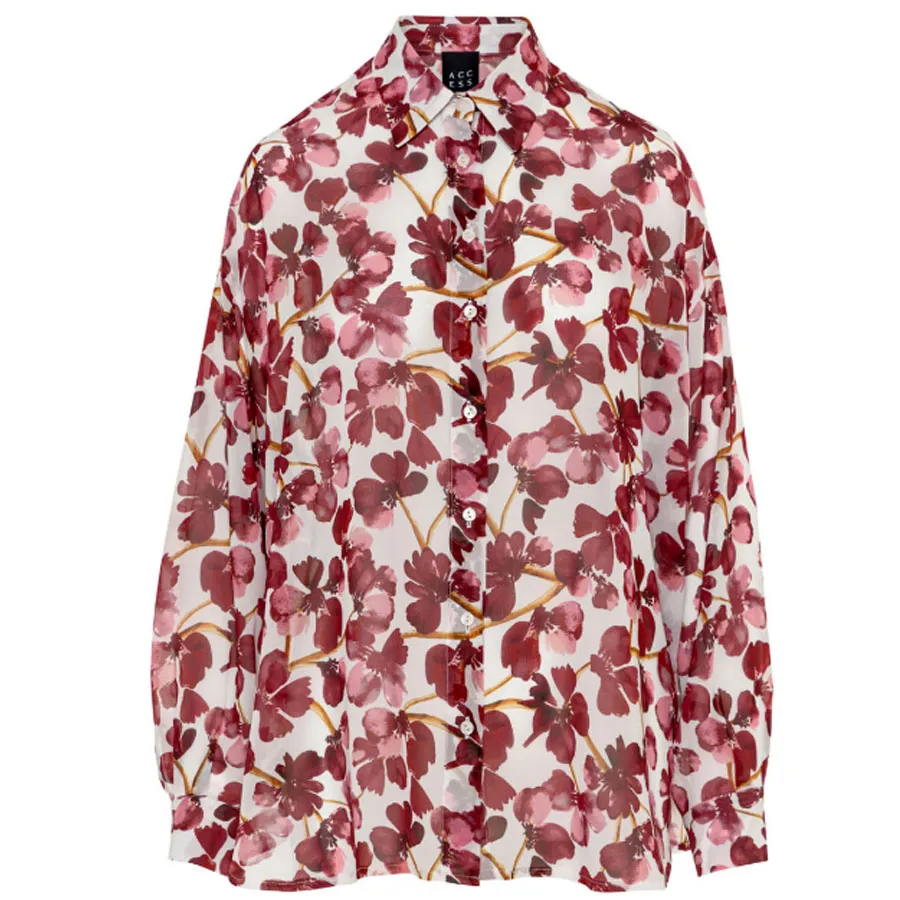 ACCESS - Γυναικείο πουκάμισο 63-7027-CHILI