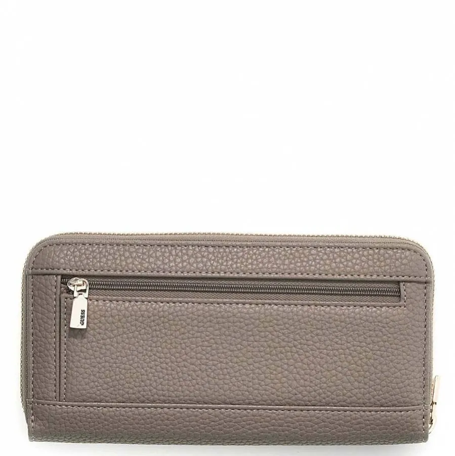 GUESS - Γυναικείο πορτοφόλι BRENTON SLG PG9648146 Dark Taupe