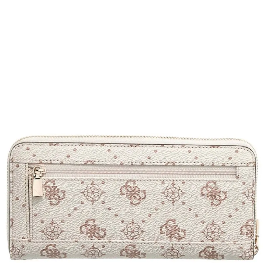 GUESS - Γυναικείο πορτοφόλι CARRIE LOGO SLG GP9898146 Vanilla Logo