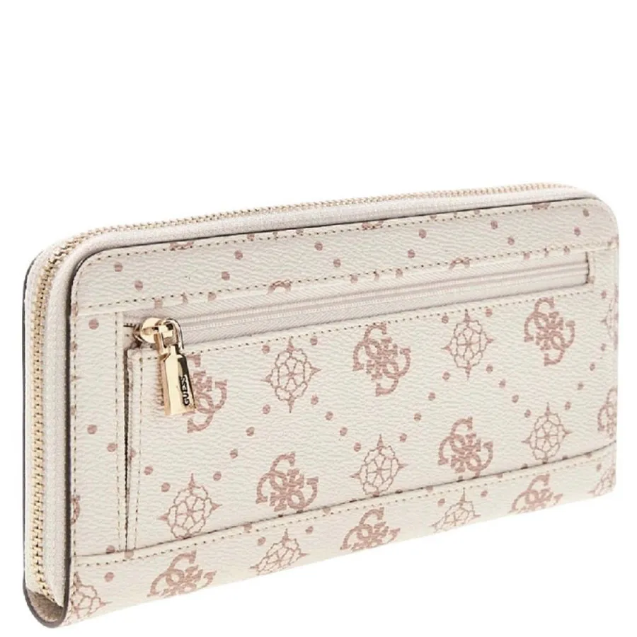 GUESS - Γυναικείο πορτοφόλι CARRIE LOGO SLG GP9898146 Vanilla Logo