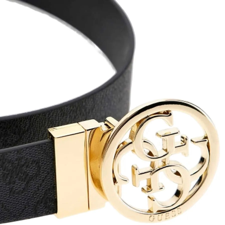 GUESS - Γυναικείο ζώνη BW9166P4235-CLO Coal Logo