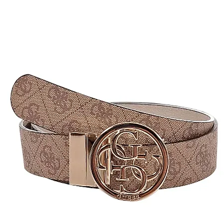 GUESS - Γυναικεία ζώνη BW9166P4235-CLO Coal Logo