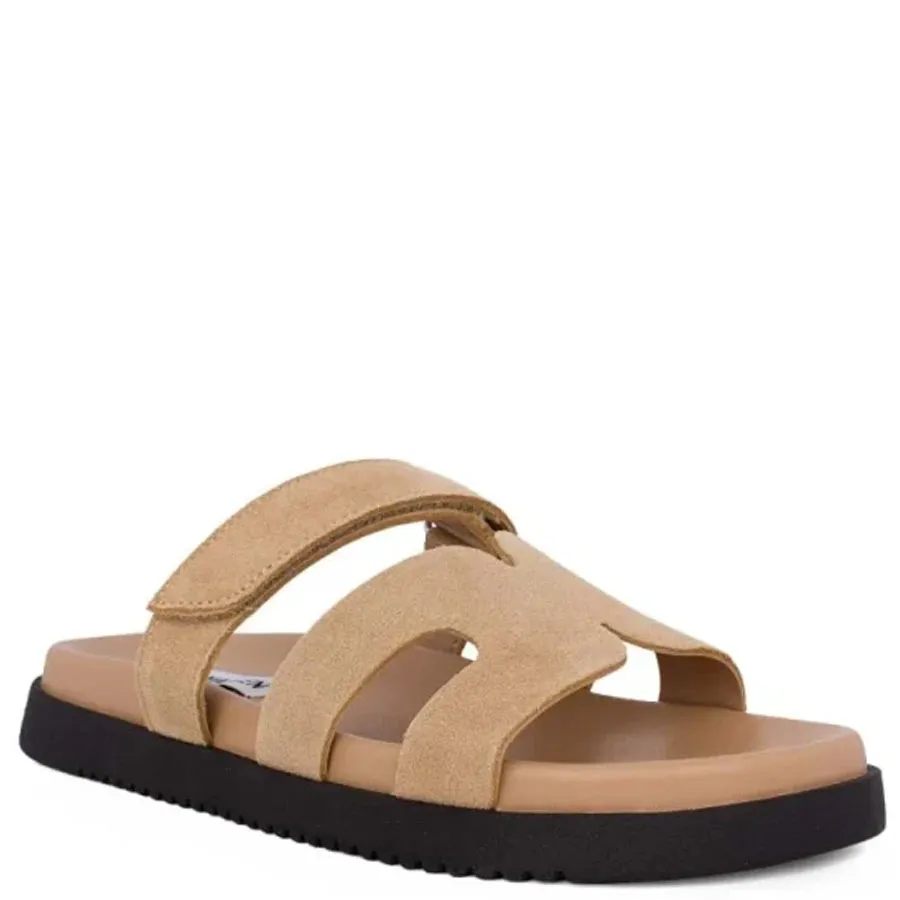 STEVE MADDEN - Γυναικείες παντόφλες MISSILE 11003028-275 Taupe Suede