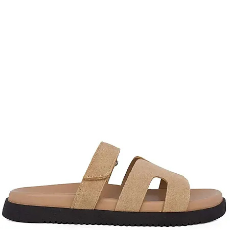 STEVE MADDEN - Γυναικείες παντόφλες MISSILE 11003028-275 Taupe Suede