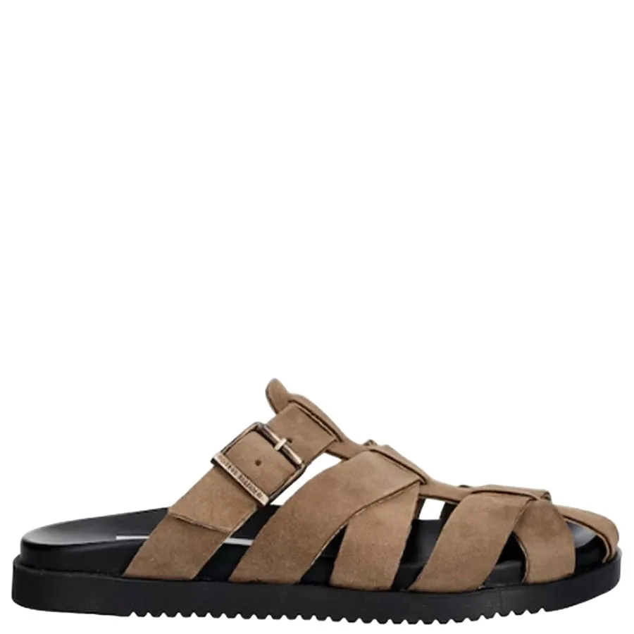 STEVE MADDEN - Ανδρικές παντόφλες MARLON 12000910-275 Taupe Suede