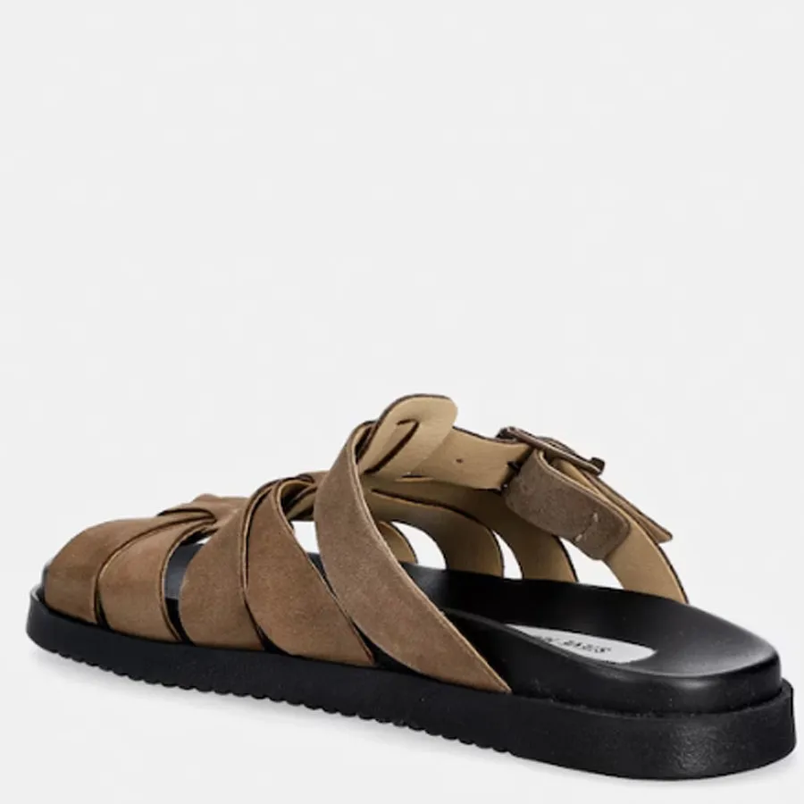 STEVE MADDEN - Ανδρικές παντόφλες MARLON 12000910-275 Taupe Suede