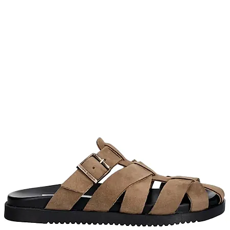STEVE MADDEN - Ανδρικές παντόφλες MARLON 12000910-275 Taupe Suede