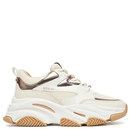 STEVE MADDEN - Γυναικεία sneakers PROGRESSIVE 11004678-10M Cream Rose Gld