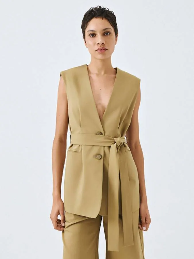 ACCESS - Γυναικείο γιλέκο 63-1004-OLIVE