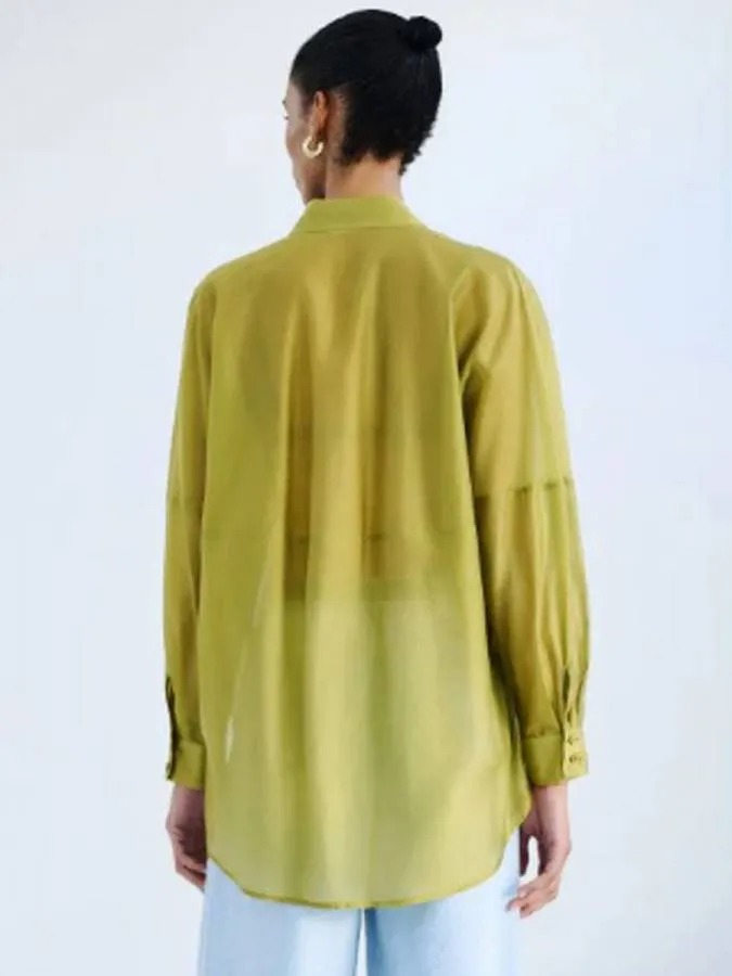 ACCESS - Γυναικείο πουκάμισο 63-7071-CITRO