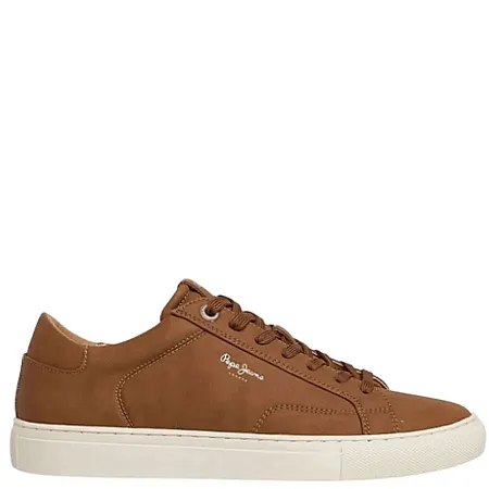 PEPE JEANS - Ανδρικά sneakers JOE BASIC PMS00048 (869) Tan Brown