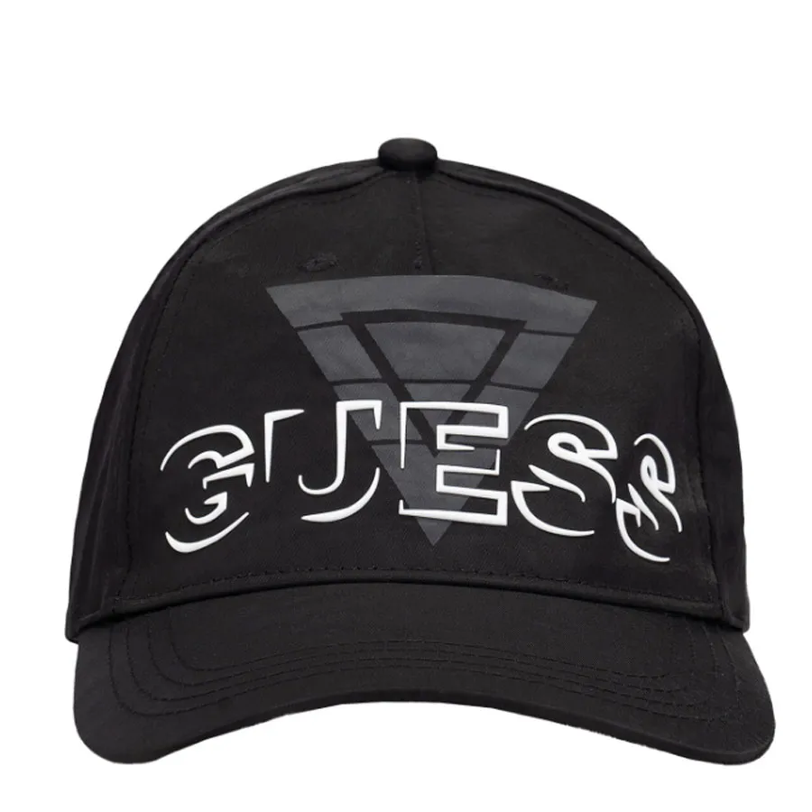 GUESS - Ανδρικό καπέλο AM9501POL01-BLA Μαύρο