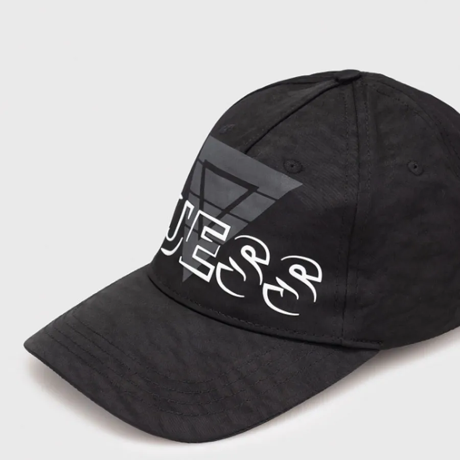 GUESS - Ανδρικό καπέλο AM9501POL01-BLA Μαύρο