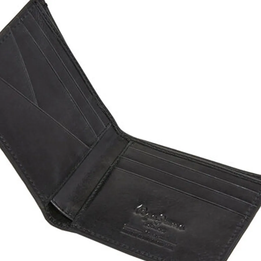 PEPE JEANS - Ανδρικό πορτοφόλι KEANU WALLET PM070383 (999) Black