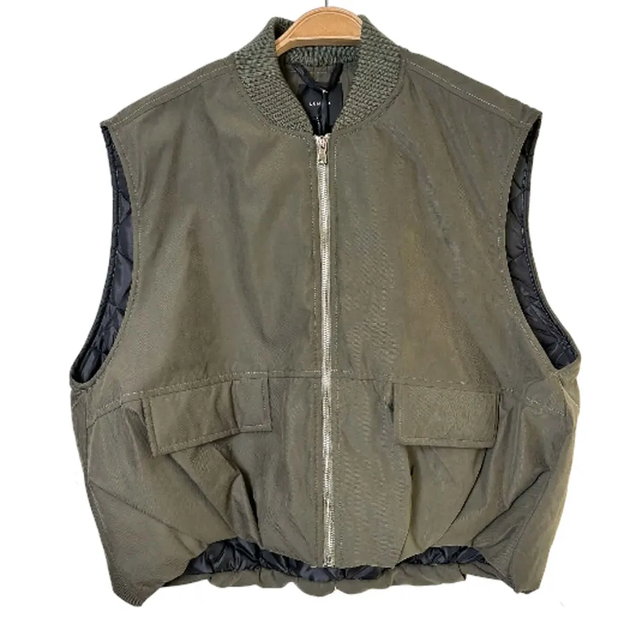 LUMINA - Γυναικείο γιλέκο L9401 Verde Militaire