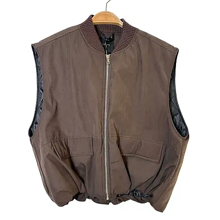 LUMINA - Γυναικείο γιλέκο L9401 Marrone