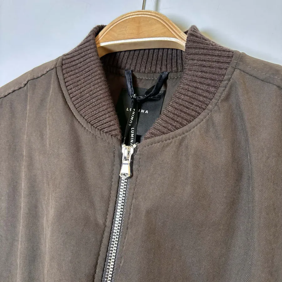 LUMINA - Γυναικείο γιλέκο L9401 Marrone