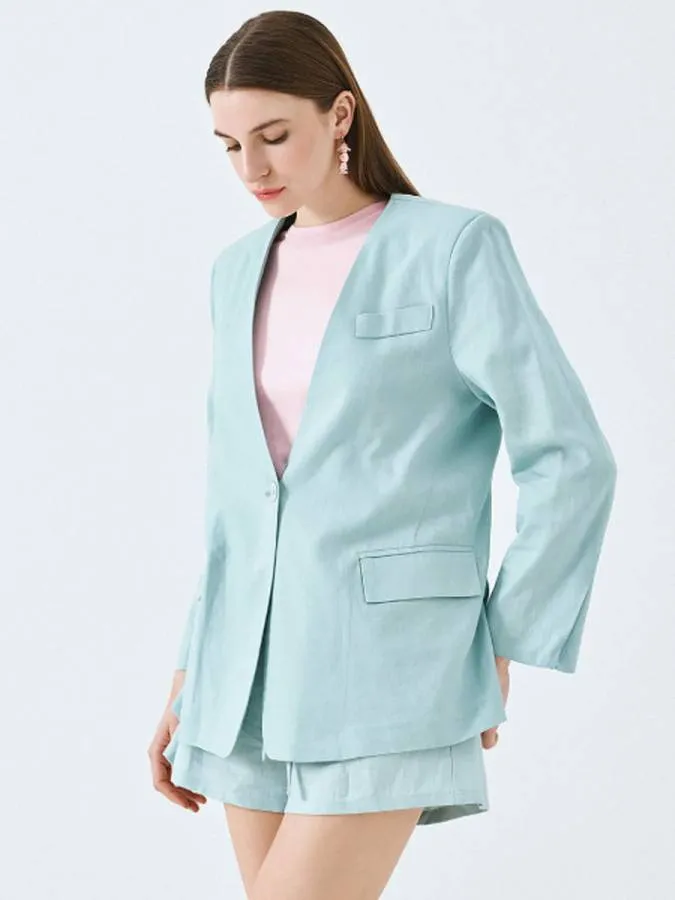 ACCESS - Γυναικείο σακάκι 63-1048-MINT