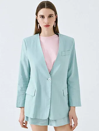 ACCESS - Γυναικείο σακάκι 63-1048-MINT