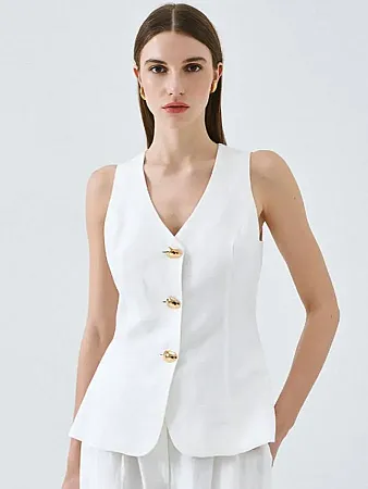 ACCESS - Γυναικείο γιλέκο 63-2011-OFWHT