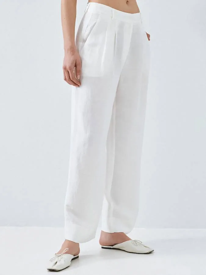 ACCESS - Γυναικείο παντελόνι 63-5005-OFWHT