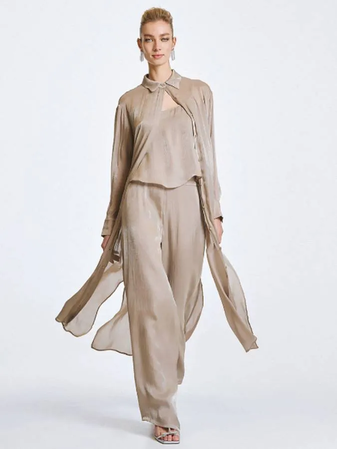 ACCESS - Γυναικείο παντελόνι 63-5062-GREGE