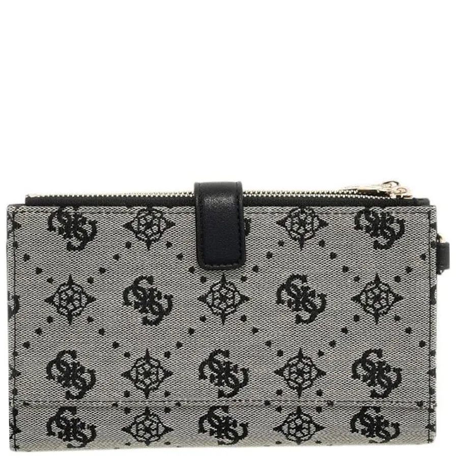 GUESS - Γυναικείο πορτοφόλι MELINDA LOGO SLG JP9902157 Black Logo