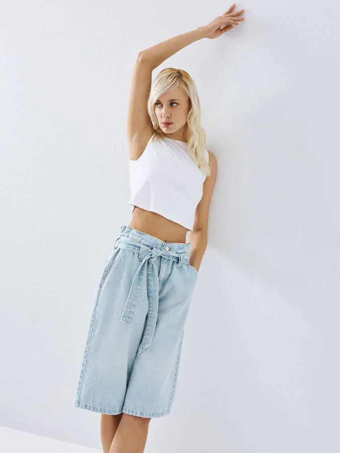 ACCESS - Γυναικεία βερμούδα 63-5303-SIEL