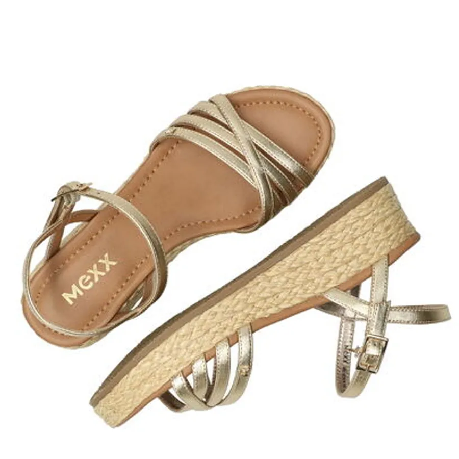 MEXX - Γυναικεία πέδιλα NOEMI SADE MI001602361W-8500 Gold