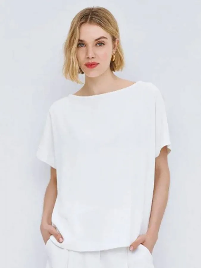 ACCESS - Γυναικεία  μπλούζα 63-2068-OFWHT