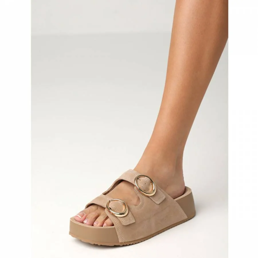 MEXX - Γυναικείες πλατφόρμες TULAYA SCARLETT MI001606661W-2504 Sand