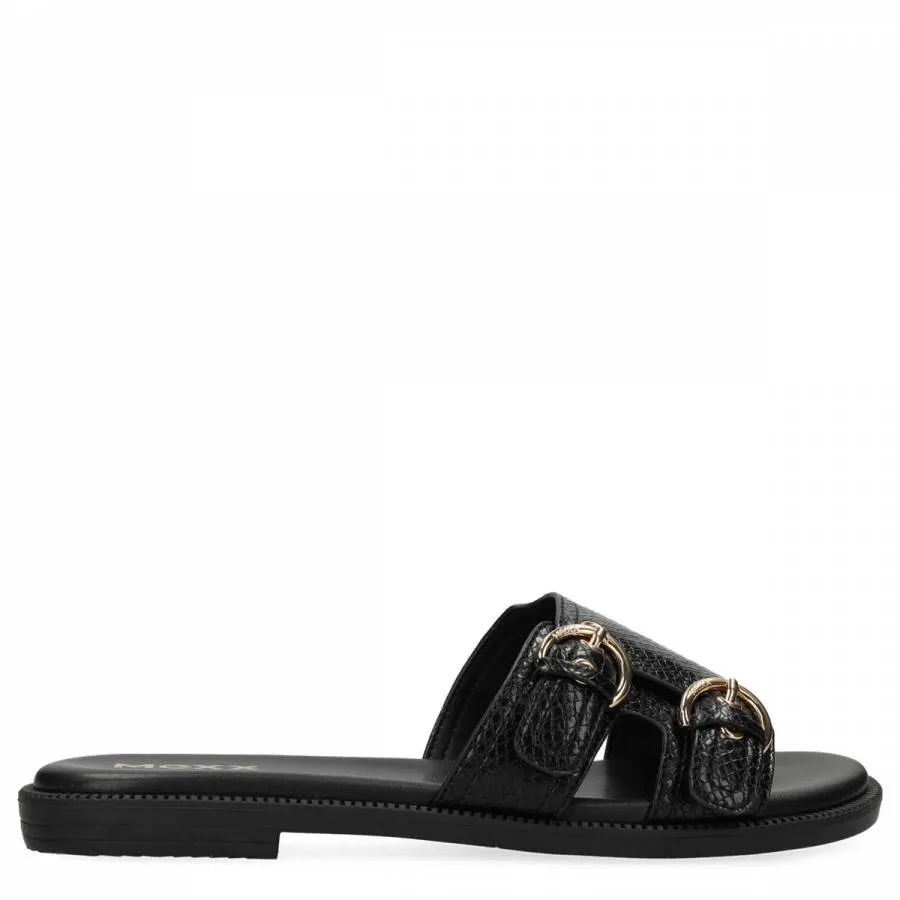 MEXX - Γυναικείες παντόφλες TAMORA SAOLAK MI001604361W-1000 Black