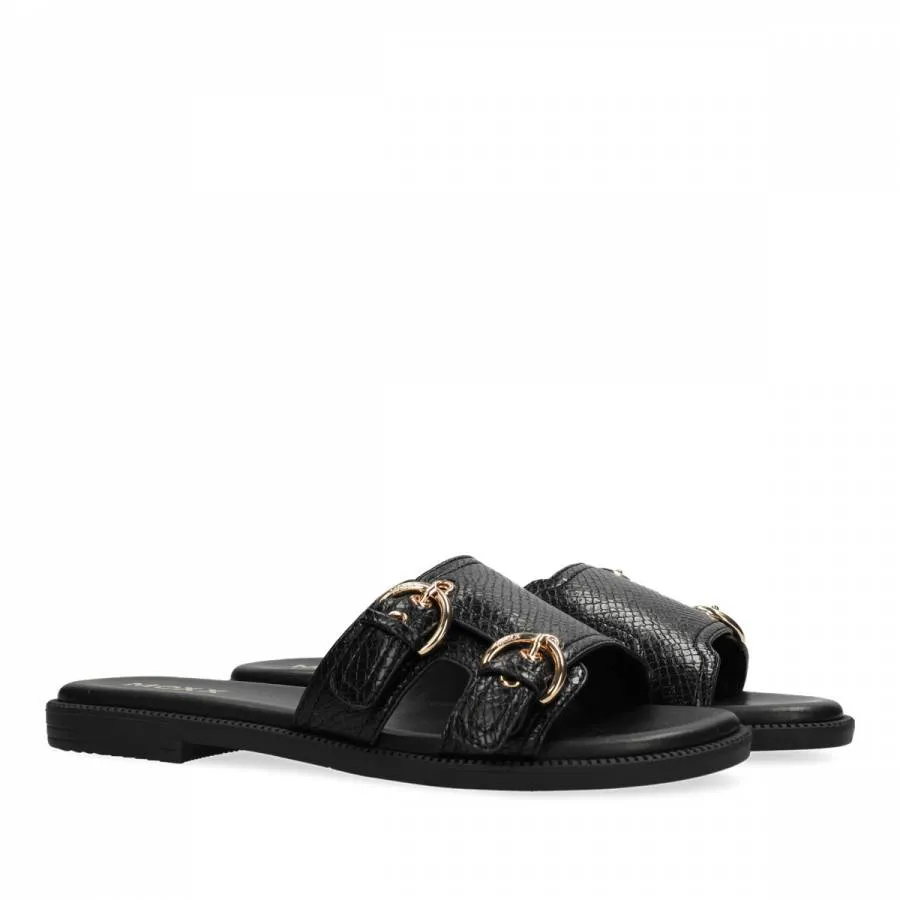 MEXX - Γυναικείες παντόφλες TAMORA SAOLAK MI001604361W-1000 Black
