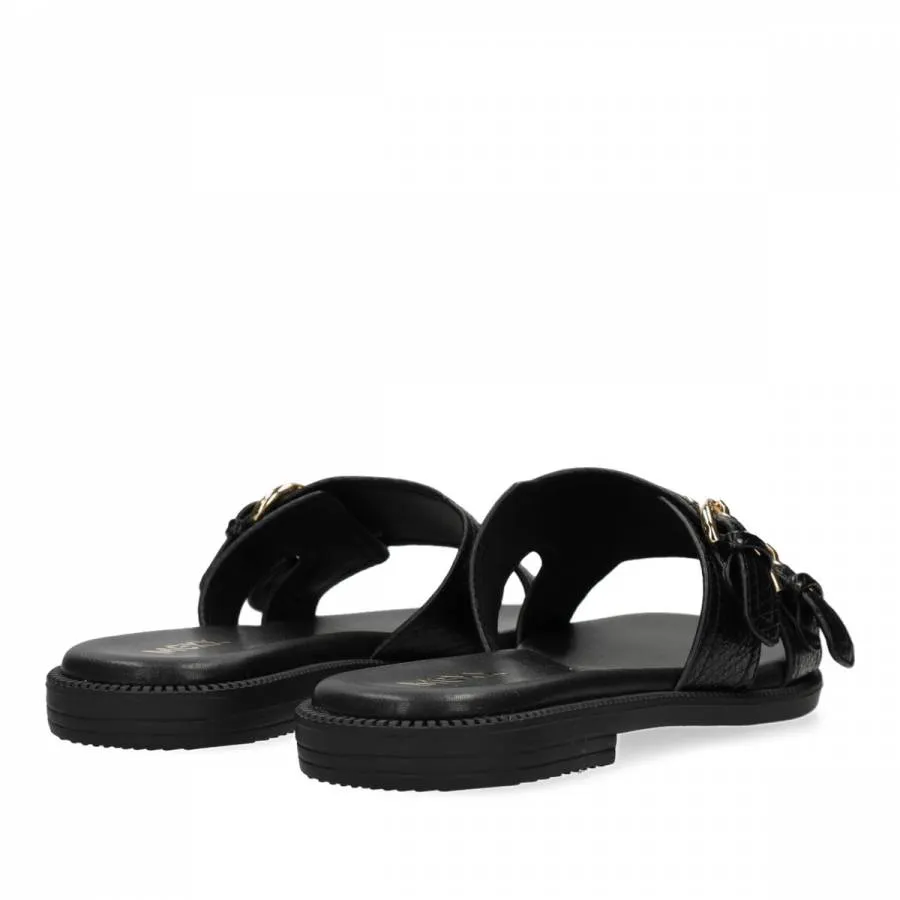 MEXX - Γυναικείες παντόφλες TAMORA SAOLAK MI001604361W-1000 Black