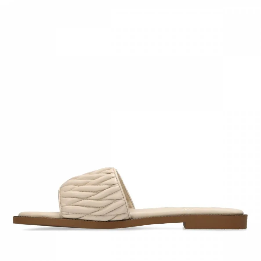 MEXX - Γυναικείες παντόφλες TULLA ZUMO MI001604461W-2504 Sand