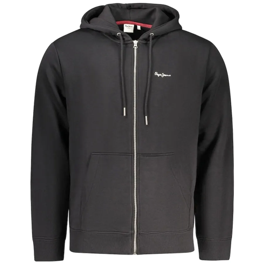 PEPE JEANS - Ανδρική ζακέτα GRIFFIN ZIP PM5800072 (999) Black