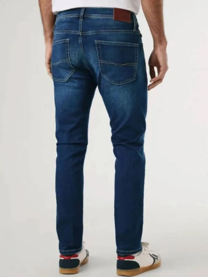 PEPE JEANS - Ανδρικό jean SLIM GYMDIGO JEANS TRACK PM2073895AG2 (000) Denim