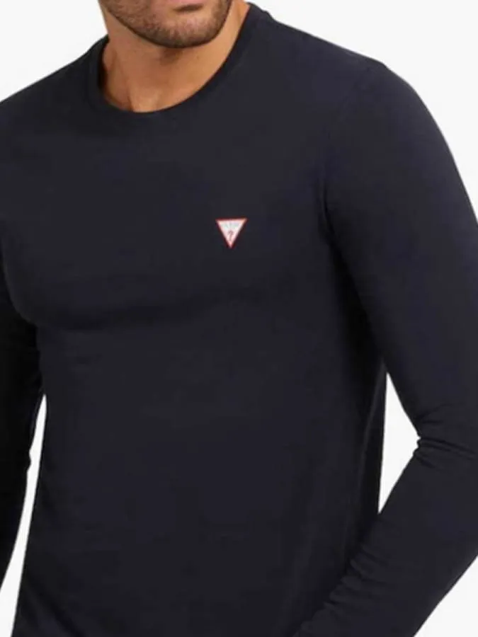 GUESS - Ανδρική μπλούζα Slim Fit M2YI28J1314-G7V2 Μπλε