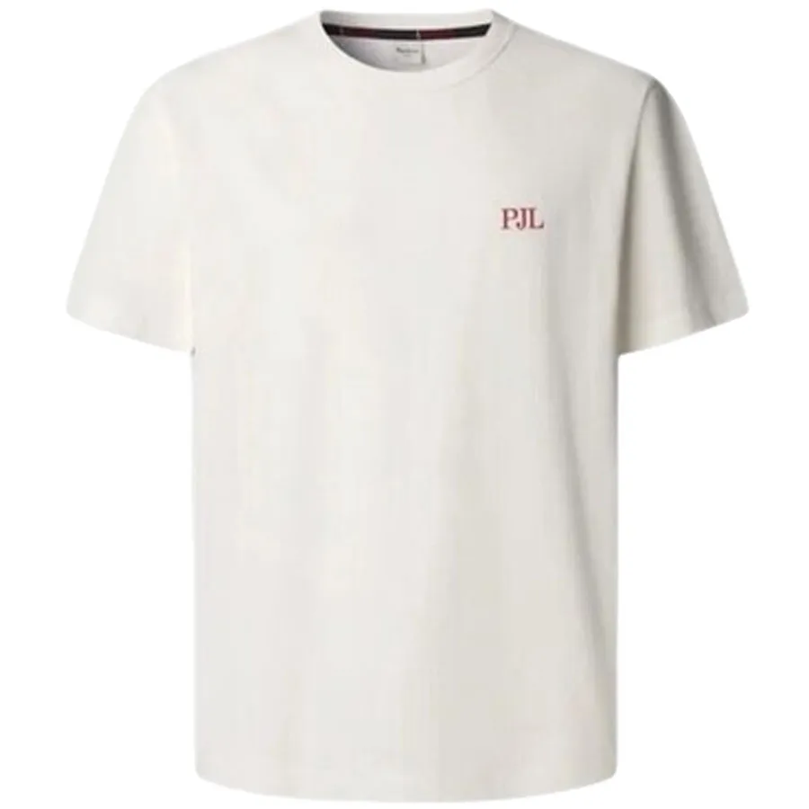 PEPE JEANS - Ανδρικό T-shirt Regular Fit  GARRET TEE PM5010166 (803) Off White