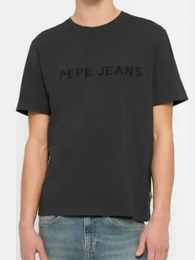 PEPE JEANS - Ανδρικό T-shirt Regular Fit MEYER TEE PM5010162 (999) Black