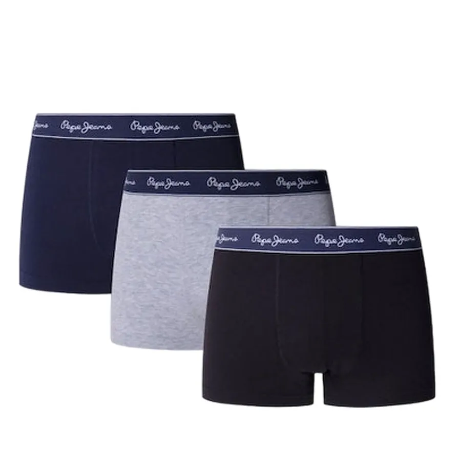 PEPE JEANS - Ανδρικά εσώρουχα PEPE SOLID TK 3P PMU11185 (999) Multi