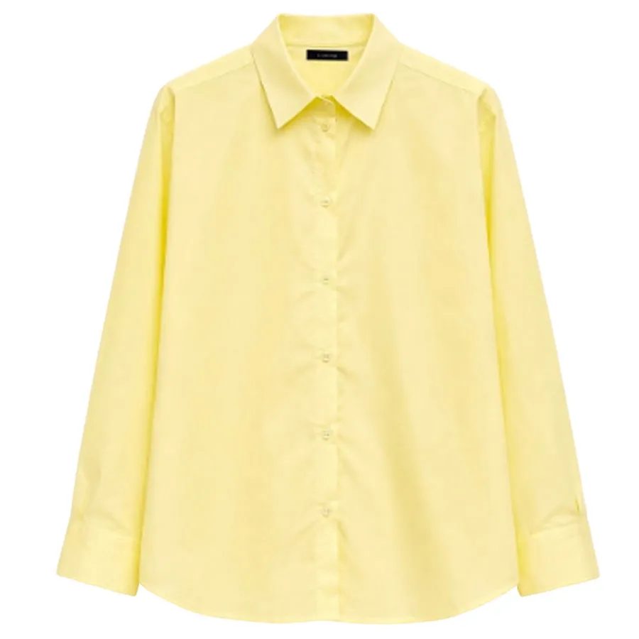 LUMINA - Γυναικείο πουκάμισο LC240281 Κίτρινο