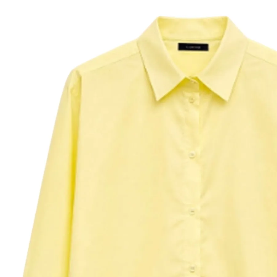 LUMINA - Γυναικείο πουκάμισο LC240281 Κίτρινο