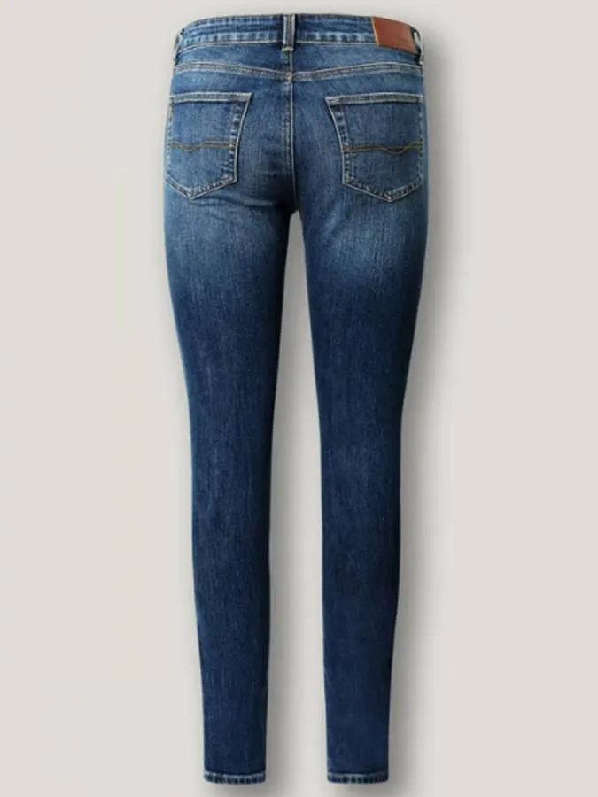 PEPE JEANS - Γυναικείο jean Mid-Rise Skinny Fit Jeans - Regent PL2047288 (000) Denim