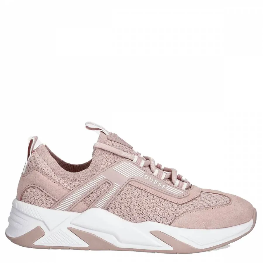 GUESS - Γυναικεία sneakers GENGA FLPGENFAB12 Ρόζ