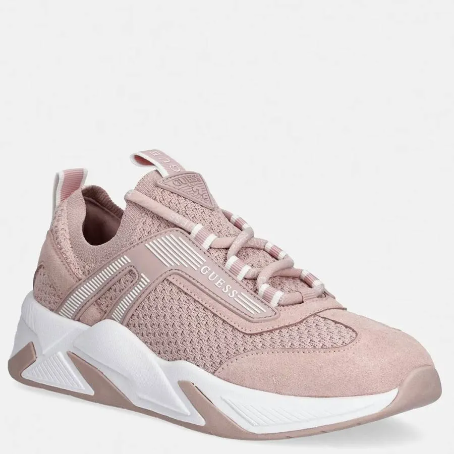 GUESS - Γυναικεία sneakers GENGA FLPGENFAB12 Ρόζ