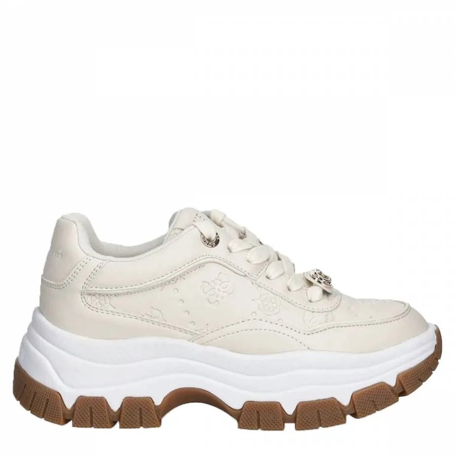 GUESS - Γυναικεία sneakers BERRETT 2 FLFBRTPEL12 CREAM