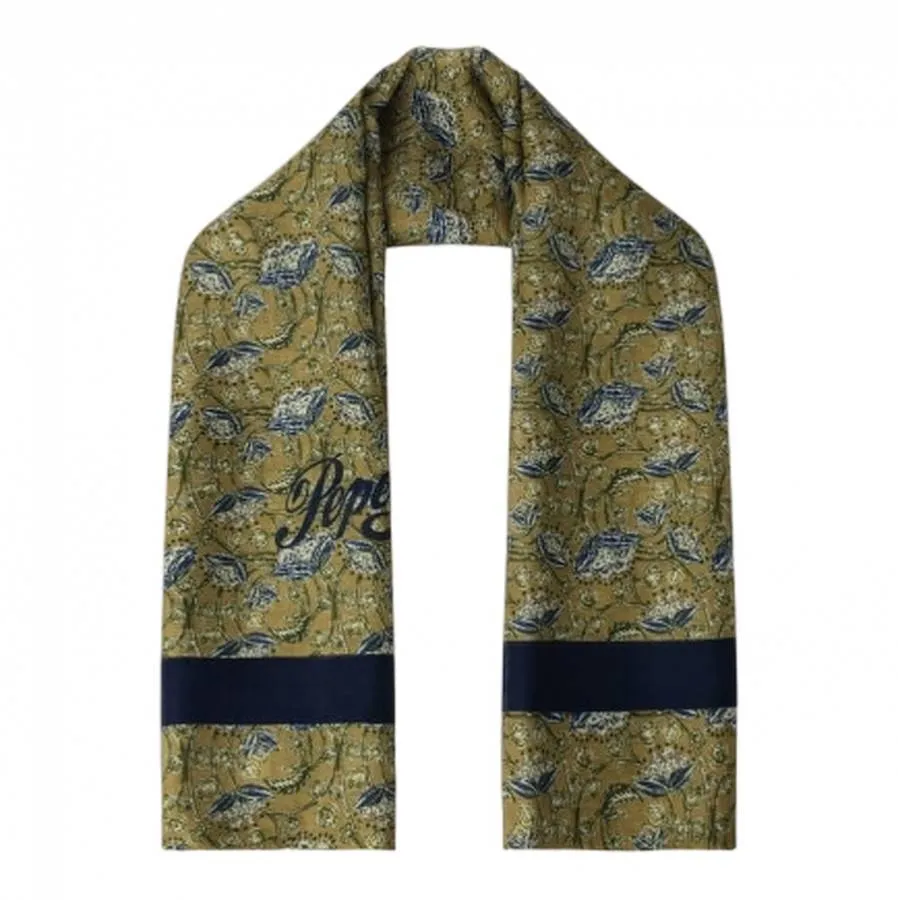 PEPE JEANS - Γυναικείο φουλάρι Floral Print Scarf PL1100027 (597) Deep Sea Blue